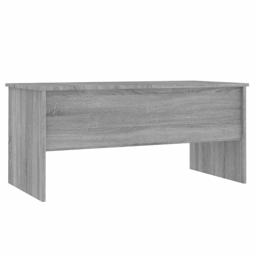 vidaXL Coffee Table Grey Sonoma 102x50.5x46.5 cm Engineered Wood