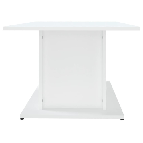 vidaXL Coffee Table White 102x55.5x40 cm Engineered Wood