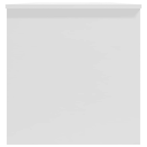 809653 vidaXL Coffee Table High Gloss White 102x50x52,5 cm Engineered Wood