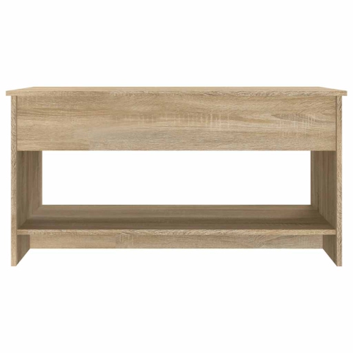 809650 vidaXL Coffee Table Sonoma Oak 102x50x52,5 cm Engineered Wood