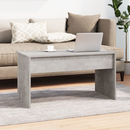 vidaXL Coffee Table Concrete Grey 102x50.5x52.5 cm Engineered Wood