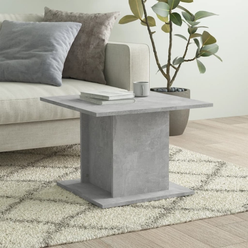 vidaXL Coffee Table Concrete Grey 55.5x55.5x40 cm Engineered Wood