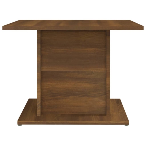 vidaXL Coffee Table Brown Oak 55.5x55.5x40 cm Engineered Wood