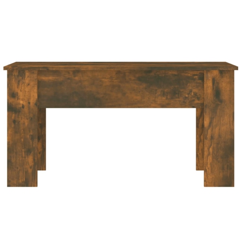 vidaXL Coffee Table Smoked Oak 101x49x52 cm Engineered Wood