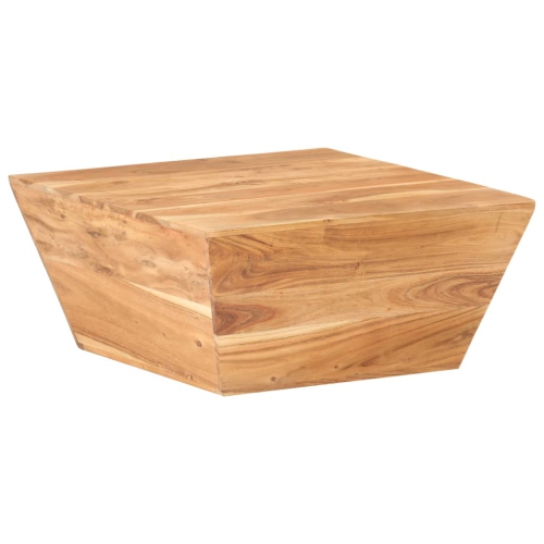 vidaXL Coffee Table V-shape 66x66x30 cm Solid Acacia Wood