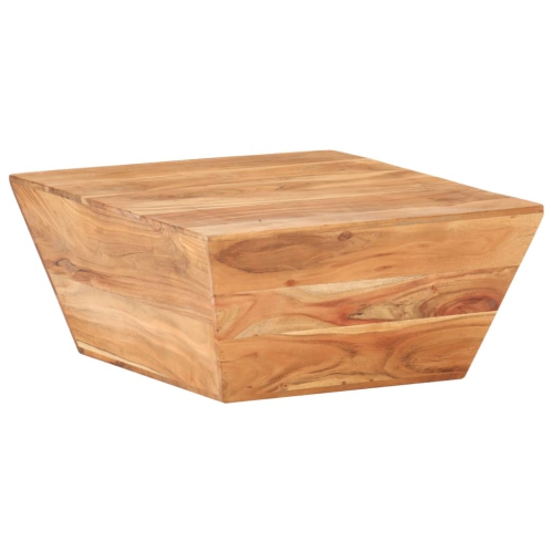 vidaXL Coffee Table V-shape 66x66x30 cm Solid Acacia Wood