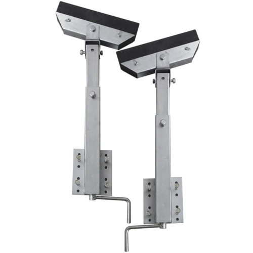 VIDAXL  Boat Trailer Solid Bar Bow Support Set Of 2 63 - 88 Cm