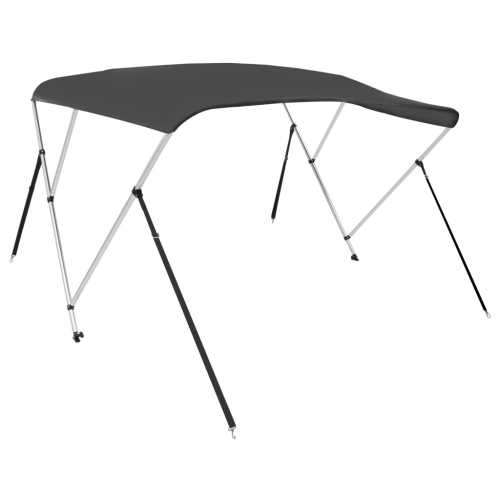 VidaXL 3 Bow Bimini Top Anthracite 183x140x137&nbsp;cm