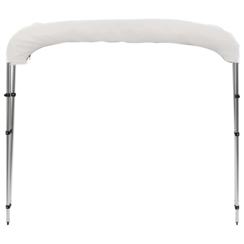 VidaXL 3 Bow Bimini Top Blanc 183x140x137&nbsp;cm