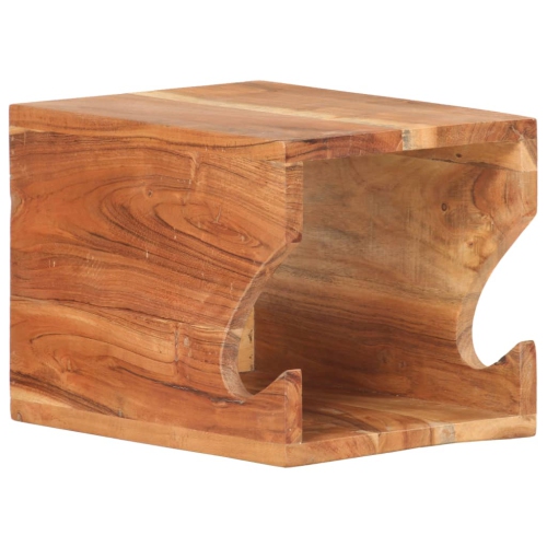 VIDAXL  Wall Mounted Bicycle Rack 35X25X25 Cm Solid Acacia Wood