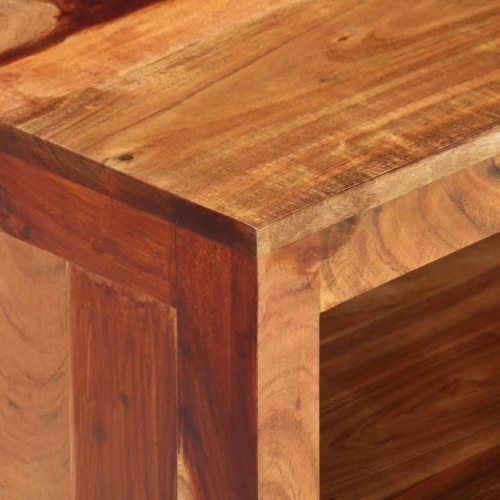 vidaXL TV Cabinet 110x30x40 cm Solid Wood Acacia