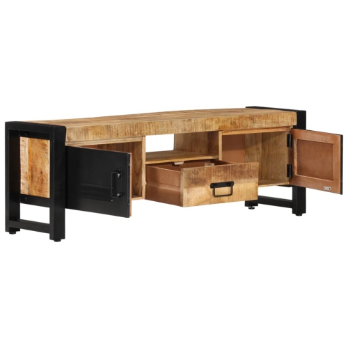 vidaXL TV Cabinet 120x30x40 cm Solid Wood Mango
