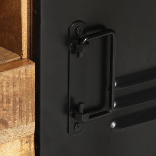 vidaXL TV Cabinet 120x30x40 cm Solid Wood Mango