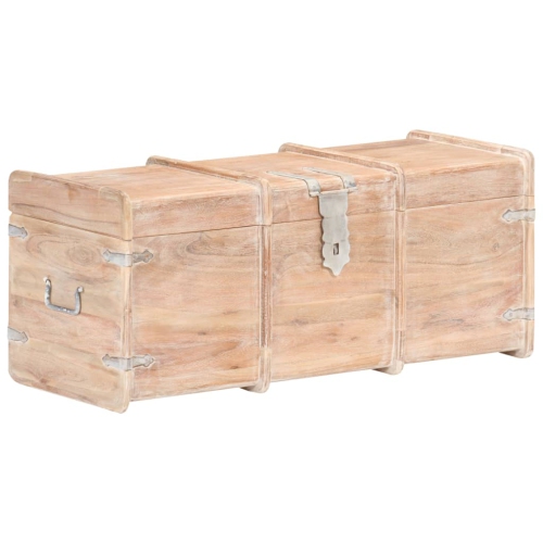 VIDAXL  Storage Chest 90X40X40 Cm Solid Acacia Wood