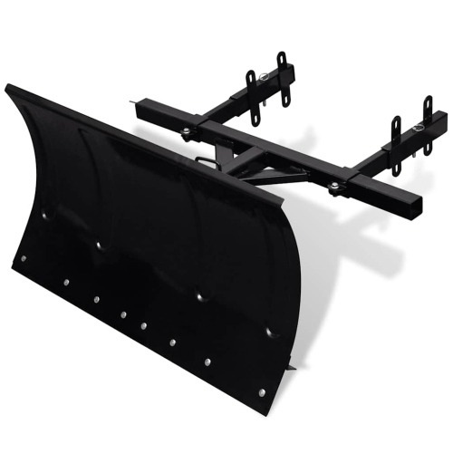 vidaXL 31" Heavy Duty Universal Snow Plow Blade, 5 Adjustable Angles, Compatible with Most Models