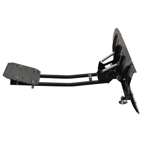 vidaXL 59" Heavy Duty Snow Plow Blade, 5 Adjustable Angles, Compatible with Most ATV Frames