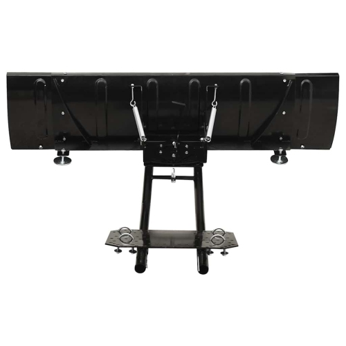 vidaXL 59" Heavy Duty Snow Plow Blade, 5 Adjustable Angles, Compatible with Most ATV Frames
