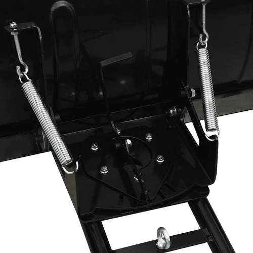 vidaXL 59" Heavy Duty Snow Plow Blade, 5 Adjustable Angles, Compatible with Most ATV Frames