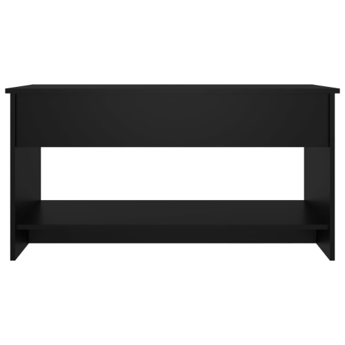Table basse de style 52,5 cm, 22 x 50 x 30 po, noir