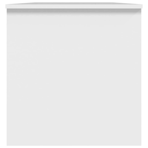 809647 vidaXL Coffee Table White 102x50x52,5 cm Engineered Wood