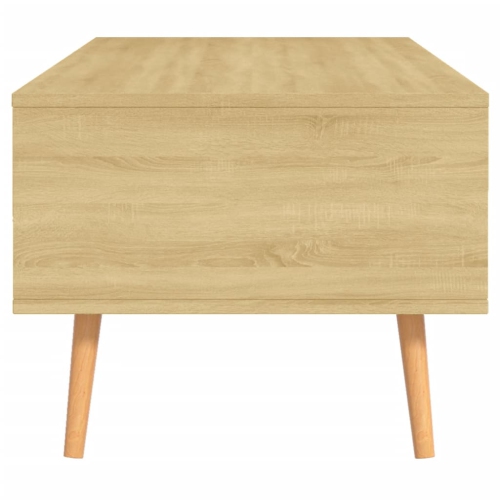 vidaXL Coffee Table Sonoma Oak 100x49.5x43 cm Engineered Wood