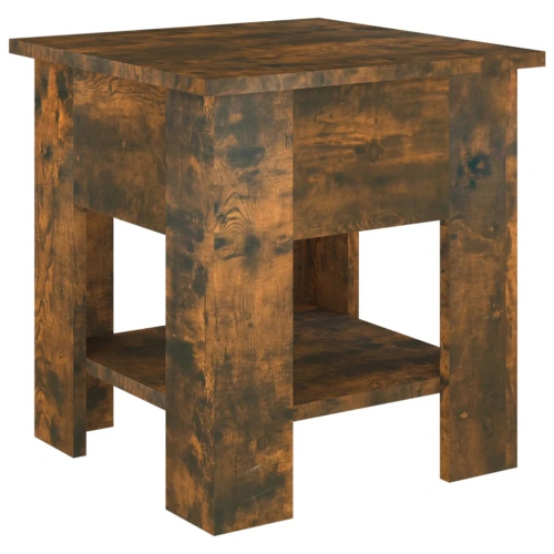 Table basse vidaXL chêne fumé 40 x 40 x 40 x 42&nbsp;cm bois d'ingénierie