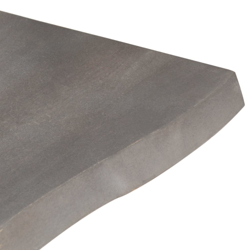 vidaXL Coffee Table with Live Edges 60x60x40 cm Solid Acacia Wood