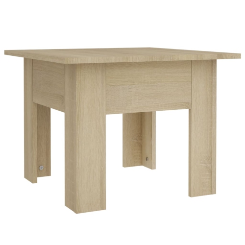 VIDAXL  Coffee Table Sonoma Oak 55X55X42 Cm Engineered Wood