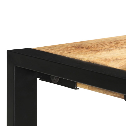 Table console VIdaXL 110 x 35 x 35 po 76&nbsp;cm en bois de manguier massif