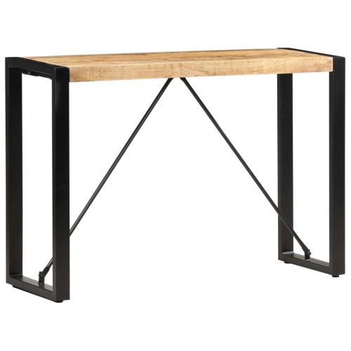 Table console VIdaXL 110 x 35 x 35 po 76&nbsp;cm en bois de manguier massif