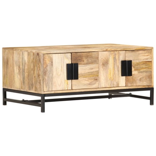 vidaXL Coffee Table 90x55x40 cm Solid Mango Wood