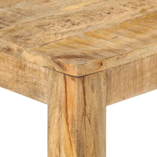Table console VIdaXL 110 x 35 x 35 x 76&nbsp;cm en bois de manguier brut