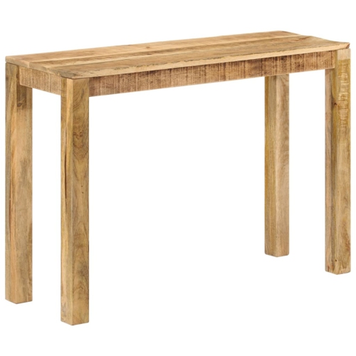 Table console VIdaXL 110 x 35 x 35 x 76&nbsp;cm en bois de manguier brut