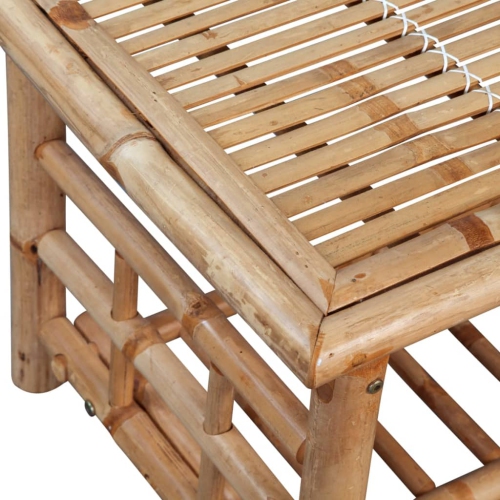 vidaXL Coffee Table Bamboo 90x50x45 cm