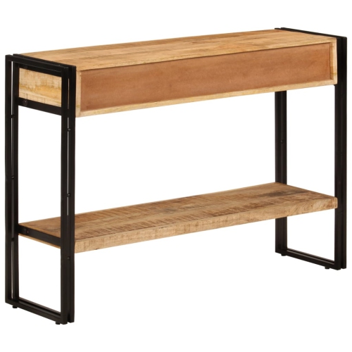 vidaXL Console Table 110x30x76 cm Solid Wood Mango
