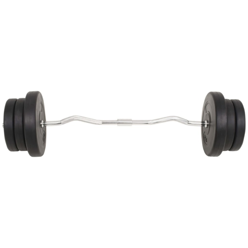 vidaXL Barbell and Dumbbell Set 60 kg