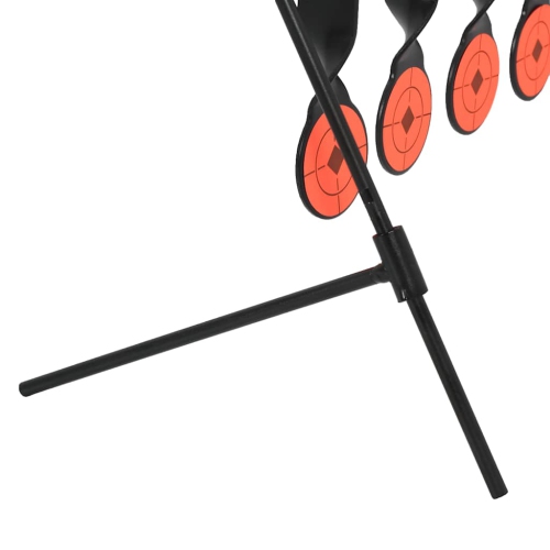 vidaXL Auto Reset Rotating Shooting Target with 8 + 1 Targets