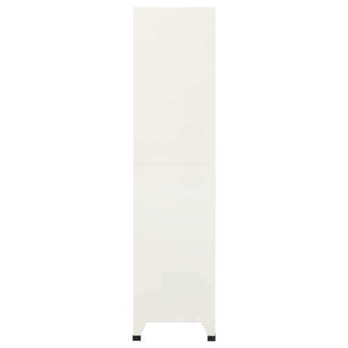 vidaXL Locker Cabinet Grey and Blue 90x45x180 cm Steel