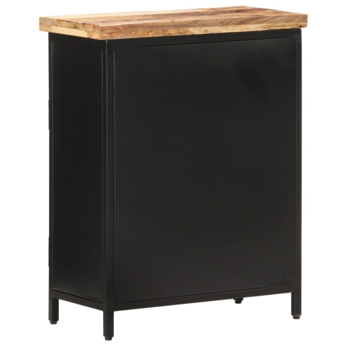 vidaXL Sideboard 60x30x76 cm Rough Mango Wood