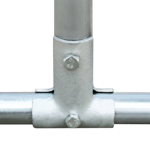 vidaXL Chicken Coop 2x1x1.5 m Galvanised Steel