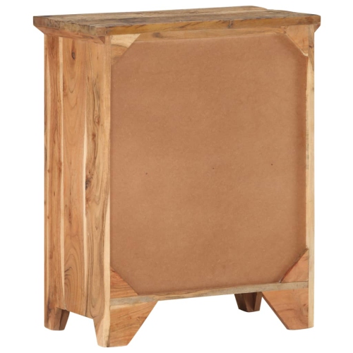 vidaXL Sideboard 60x33x75 cm Solid Acacia Wood and Reclaimed Wood