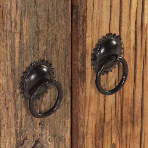 vidaXL Sideboard 60x33x75 cm Solid Acacia Wood and Reclaimed Wood