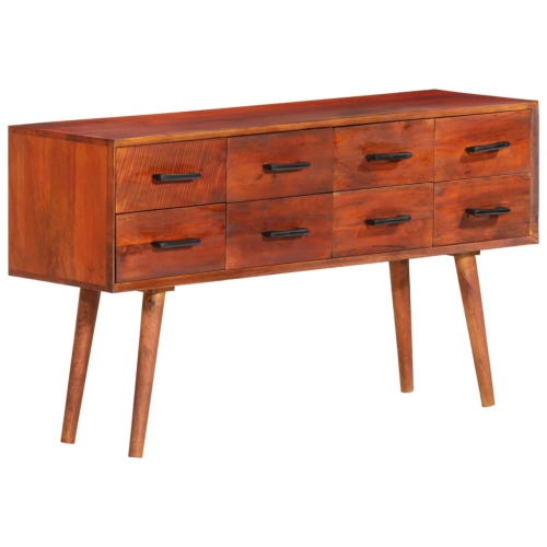 VIDAXL  Sideboard 110X30X59 Cm Solid Wood In Mango