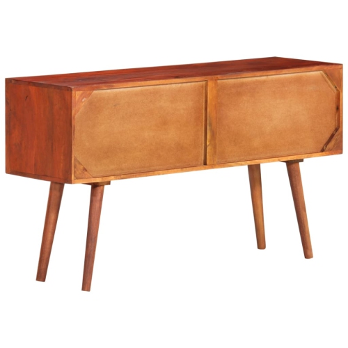 vidaXL Sideboard 110x30x59 cm Solid Wood Mango