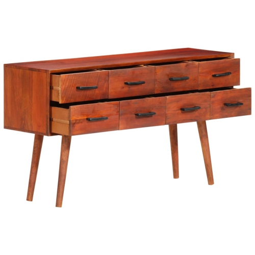 vidaXL Sideboard 110x30x59 cm Solid Wood Mango
