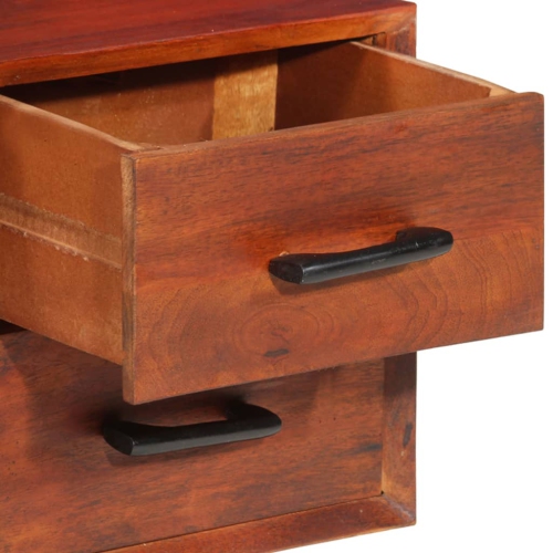 vidaXL Sideboard 110x30x59 cm Solid Wood Mango