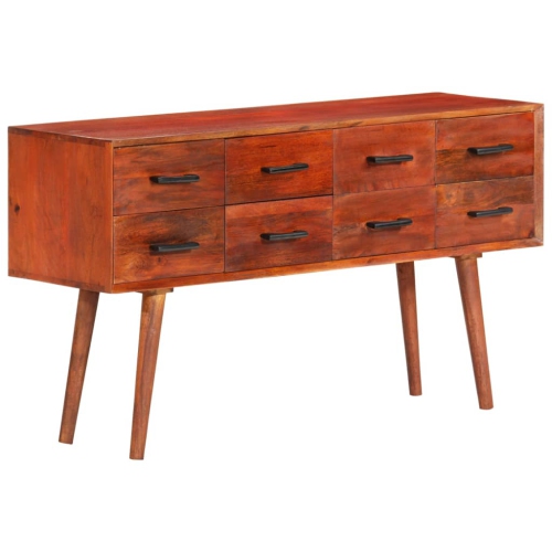 vidaXL Sideboard 110x30x59 cm Solid Wood Mango