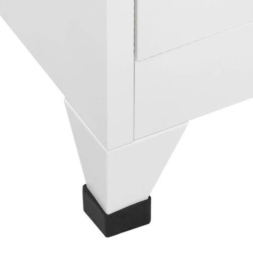 vidaXL Locker Cabinet 38x45x180 cm