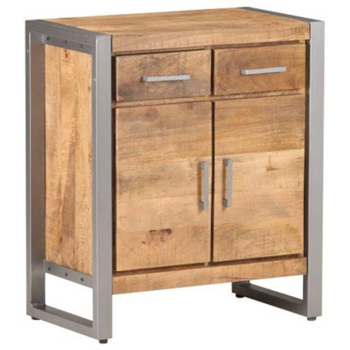 vidaXL Sideboard 60x35x72 cm Rough Mango Wood