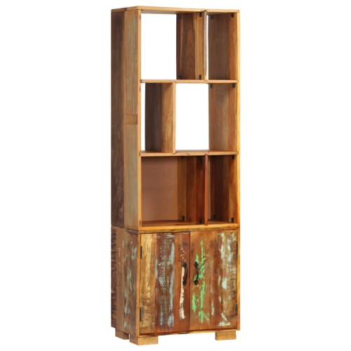 VIDAXL  Bookshelf 60X35X180 Cm Solid Reclaimed Wood